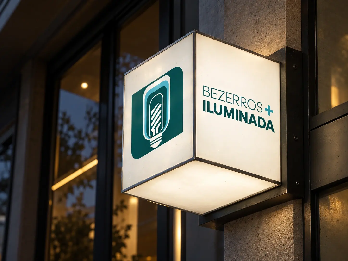 Sistema visual da iniciativa Bezerros Mais Iluminada