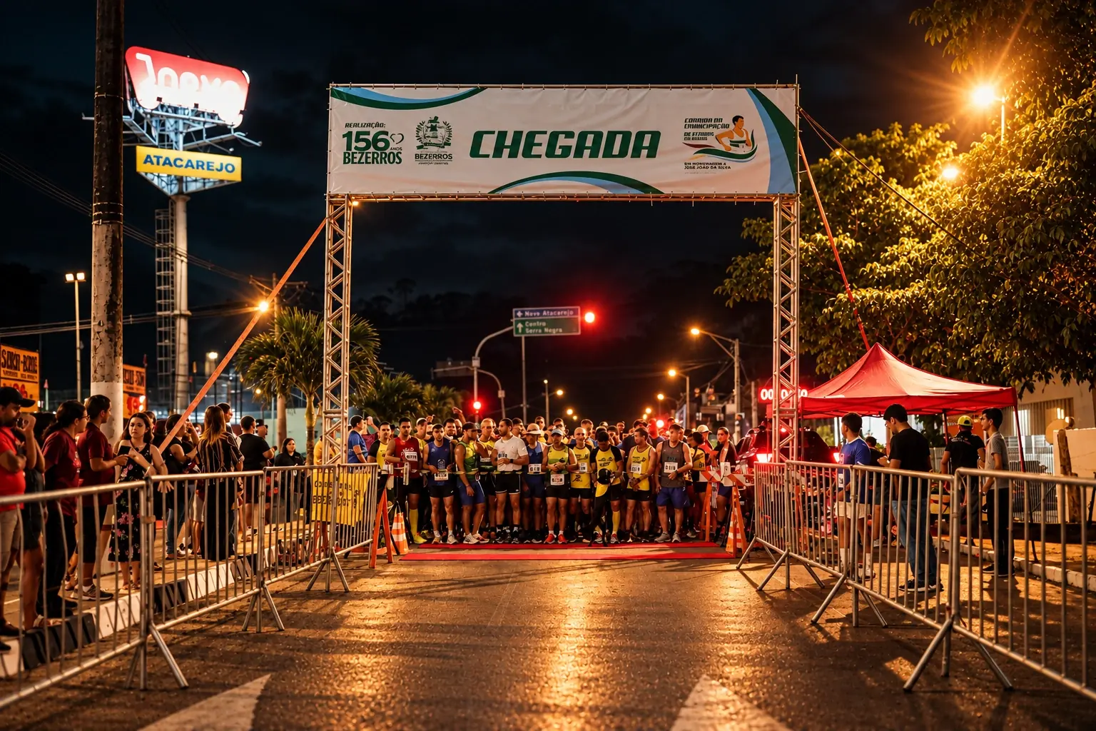 Peças de comunicação da Corrida da Emancipação 2026